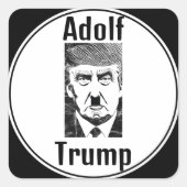 Adolf Trump Sticker (Voorkant)