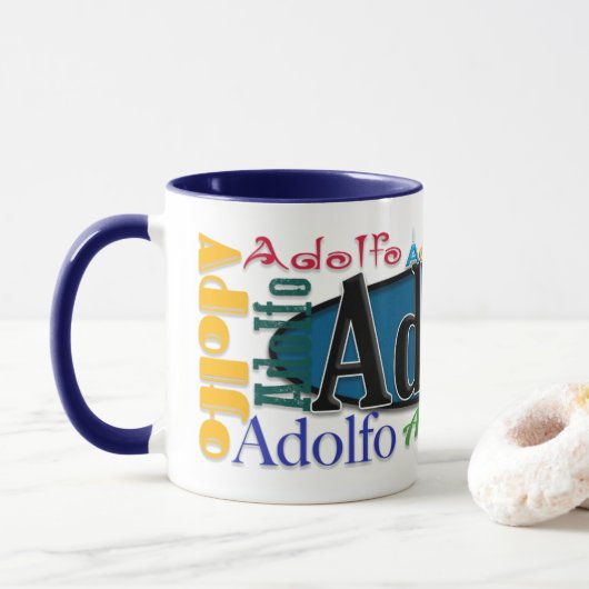 Adolfo Coffee Mok (Met donut)