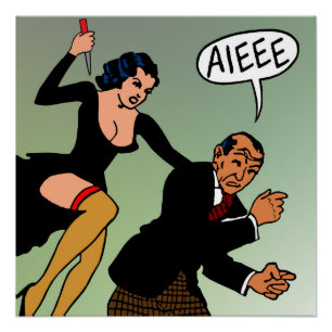 Adolph Barreaux "Sally the Sleuth" Art Poster