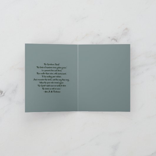 Adolph Tidemand Norsk juleskikk Kaart (Binnen)