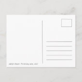 Adolph von Menzel The balcony room CC0096 Briefkaart (Achterkant)