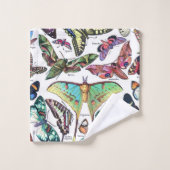 Adolphe Millot "Butterflies" 3. Bad Handdoek (Wasdoekje)