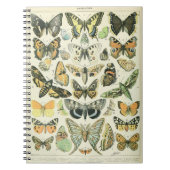 Adolphe Millot Butterflies Pattern-A Notitieboek (Voorkant)