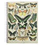 Adolphe Millot Butterflies Pattern-B Notitieboek (Voorkant)