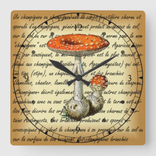 Adolphe Millot ~ Champignons-pour tous-fixate ~ Vierkante Klok