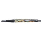 Adolphe Millot Donkere Academici Vintage Vogel Ei Pen (Achterkant)