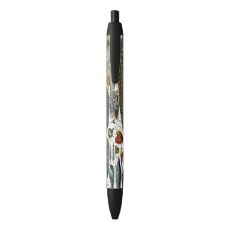 Adolphe Millot Donkere Academie Vintage Vogelveer Zwarte Inkt Pen