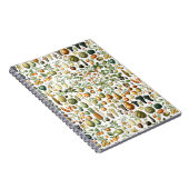 Adolphe Millot Fruit Pattern Notitieboek (Rechterzijde)