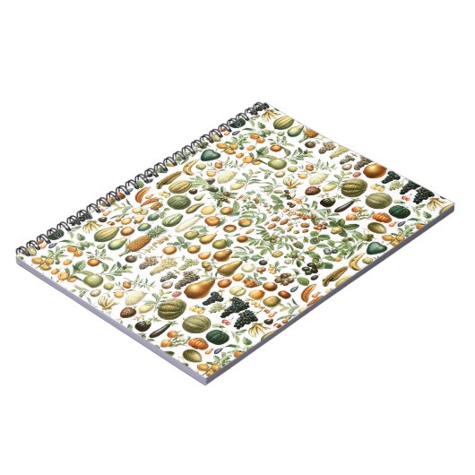 Adolphe Millot Fruit Pattern Notitieboek (Linkerzijde)