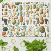 Adolphe Millot Fruit Pattern Theedoek (Gevouwen)