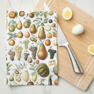 Adolphe Millot Fruit Pattern Theedoek
