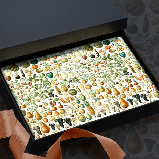 Adolphe Millot Fruit Pattern Tissuepapier