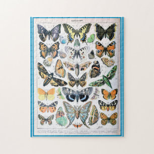 Adolphe Millot List of Butterflies Legpuzzel