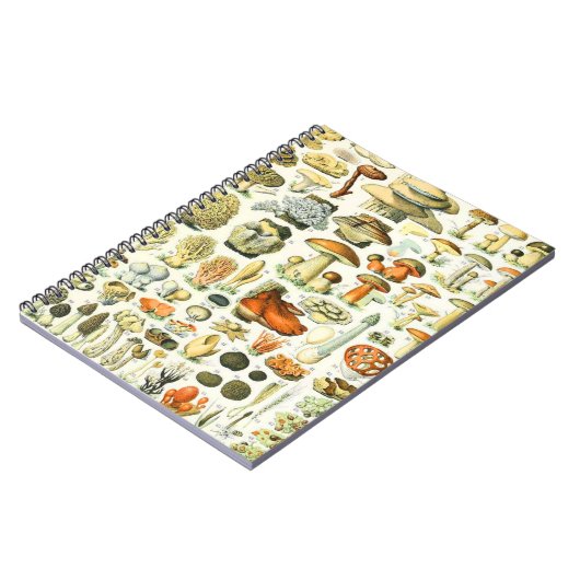 Adolphe Millot paddenstoel Notitieboek (Linkerzijde)