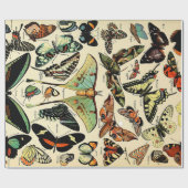 Adolphe Millot Papillons Wrapping Paper Cadeaupapier (Vlak)