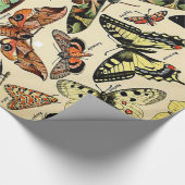 Adolphe Millot Papillons Wrapping Paper Cadeaupapier (Hoek)