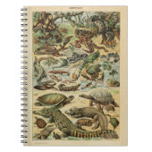 Adolphe Millot Reptile Pattern Notitieboek (Voorkant)