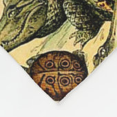 Adolphe Millot Reptiles 2 Fleece Blanket (Hoek)