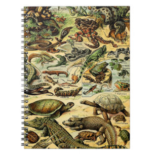 Adolphe Millot Reptiles 2 Notitieboek