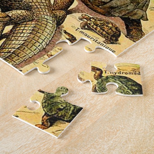 Adolphe Millot Reptiles 2 Puzzle Legpuzzel (Zijkant)