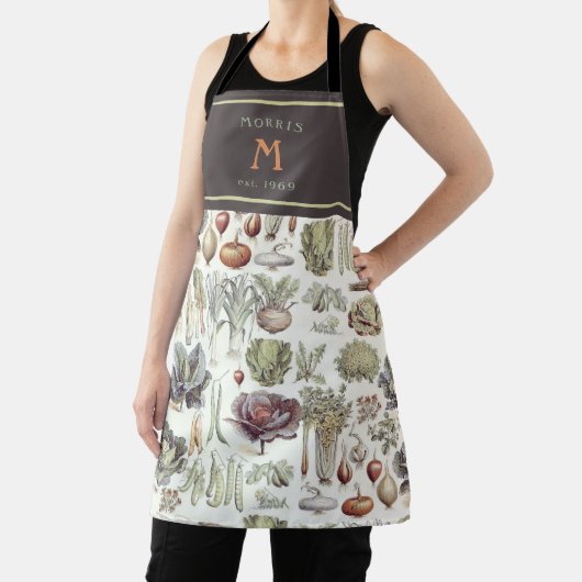 Adolphe Millot Vegetable Kitchen Schort (Insitu)