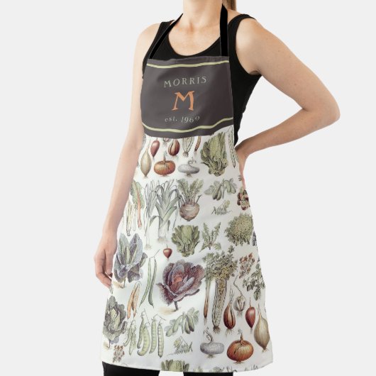 Adolphe Millot Vegetable Kitchen Schort (Insitu)