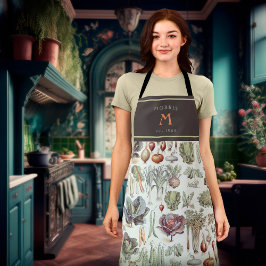 Adolphe Millot Vegetable Kitchen Schort