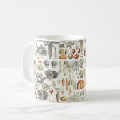 Adolphe Millot Vegetable Pattern Coffee Mok (Voorkant links)