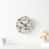 Adolphe Millot Vegetable Pattern  Ronde Klok (Huis)