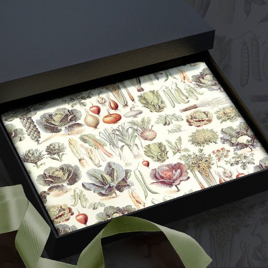 Adolphe Millot Vegetable Pattern Tissuepapier