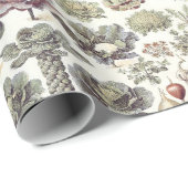 Adolphe Millot Vegetable Pattern Wrapping Paper Cadeaupapier (Rol Hoek)