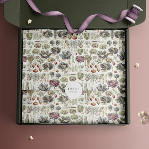 Adolphe Millot Vegetable Pattern Wrapping Paper Cadeaupapier