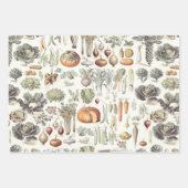 Adolphe Millot Vegetable Pattern Wrapping Paper Sh (Voorkant 3)