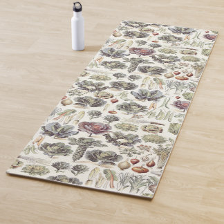 Adolphe Millot Vegetable Pattern Yogamat