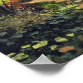 Adolphe Monet Reading in the Garden - Claude Monet Poster (Hoek)