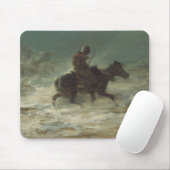 Adolphe Schreyer - Man met Lance Riding Muismat (Met muis)