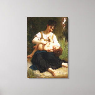 Adolphus Child en Teen van William Bouguereau Canvas Afdruk