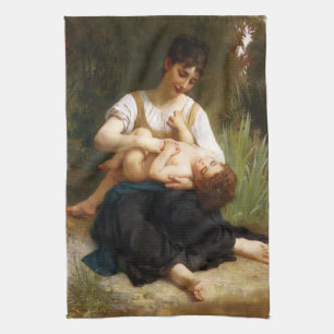 Adolphus Child en Teen van William Bouguereau Theedoek