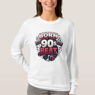 ADOM 90's Beat Dames T-shirt met lange mouwen