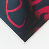 ADOM Abstract Geschilderde Stenen Worpdeken Fleece Deken (Hoek)