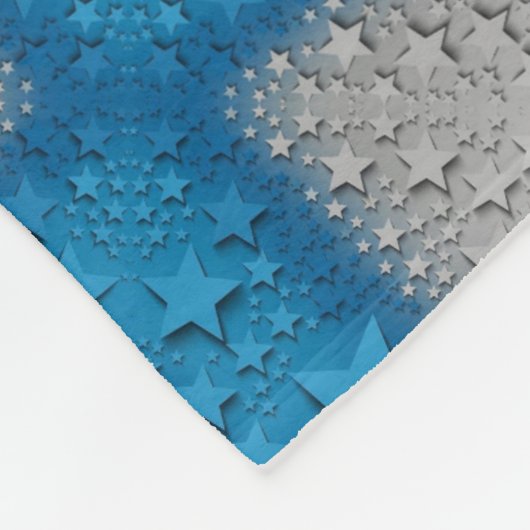 ADOM Blau Zilveren Mozaïek Deken (Hoek)