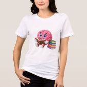 ADOM "Brighter Mind" Dames Grafische T-shirt (Voorkant)