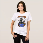 ADOM Chopper Soul Blijf Vreemd Fiets Tri-Blend Shirt (Voorkant volledig)