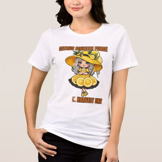 ADOM Citrus Squeeze Force Tri-Blend Shirt (Voorkant)