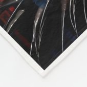 ADOM Cybernetic Tech Eye Worpdeken Fleece Deken (Hoek)