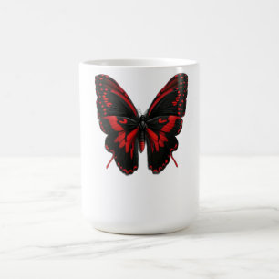 ADOM "Elegant Butterfly" Dames T-shirt met lange m Koffiemok
