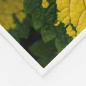 ADOM Gele Coleus Bladeren Plaid Deken (Hoek)