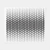 ADOM Geometrische Driehoeken Patroon Dekbed Fleece Deken (Voorkant (Horizontaal))