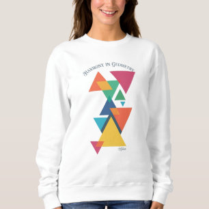 ADOM Geometrische Kunst Lange Mouwen T-shirt