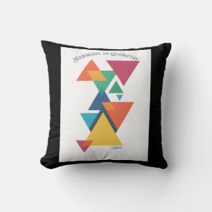 ADOM Geometrische Kunst Lange Mouwen T-shirt Kussen